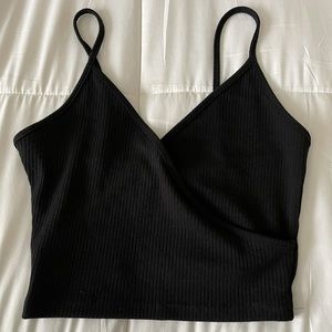 Black Crossover Tank